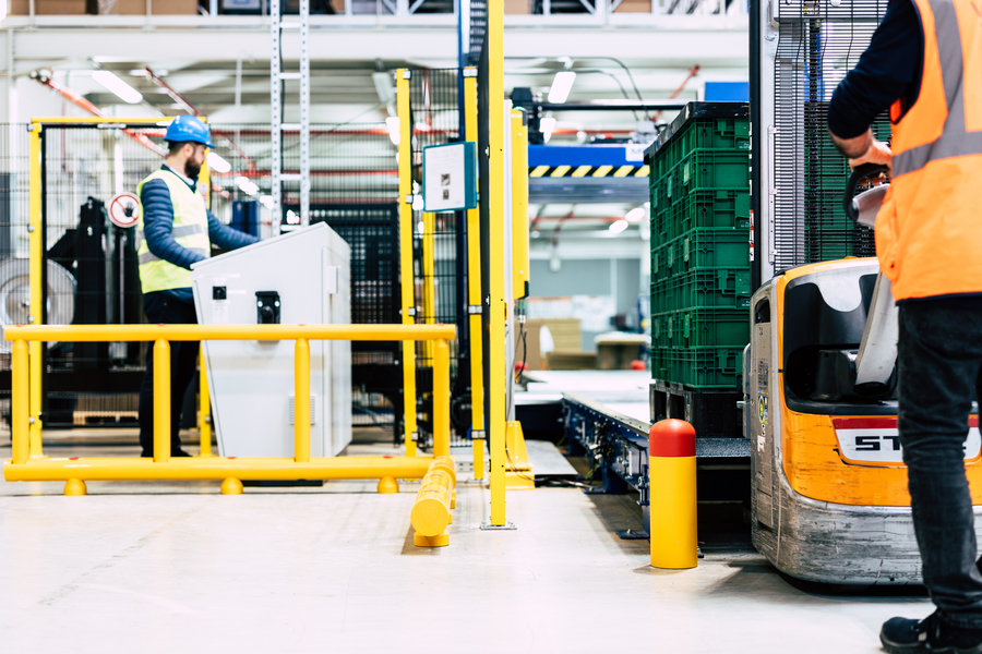 Bariere de protectie in depozit Stommpy