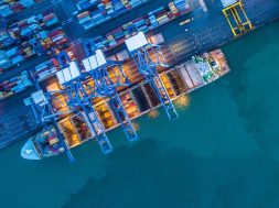 Scadere volume containere 2020