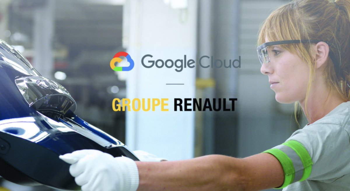 Industry 4.0: Un nou parteneriat între Grupul Renault și Google Cloud