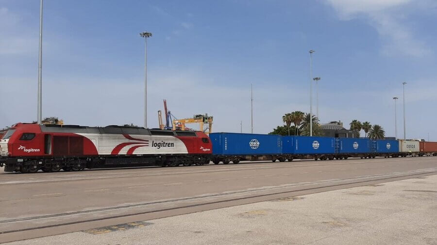 COSCO cumpără compania feroviară spaniolă Logitren