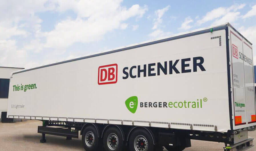 DB Schenker investește în transport ecologic în România. Compania a achiziționat semiremorci Berger Ecotrail de ultimă generație