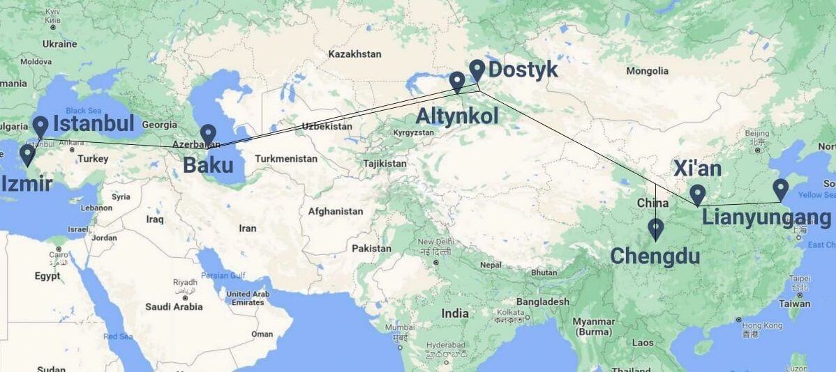 Nunner Logistics lansează o nouă rută feroviară din China către Europa