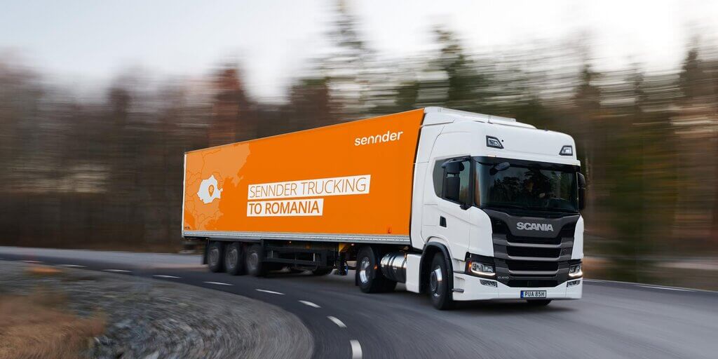 sennder intră pe piața de transport rutier de marfă din România