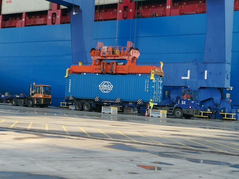 COSCO lansează a patra rută a serviciului Land-Sea Express