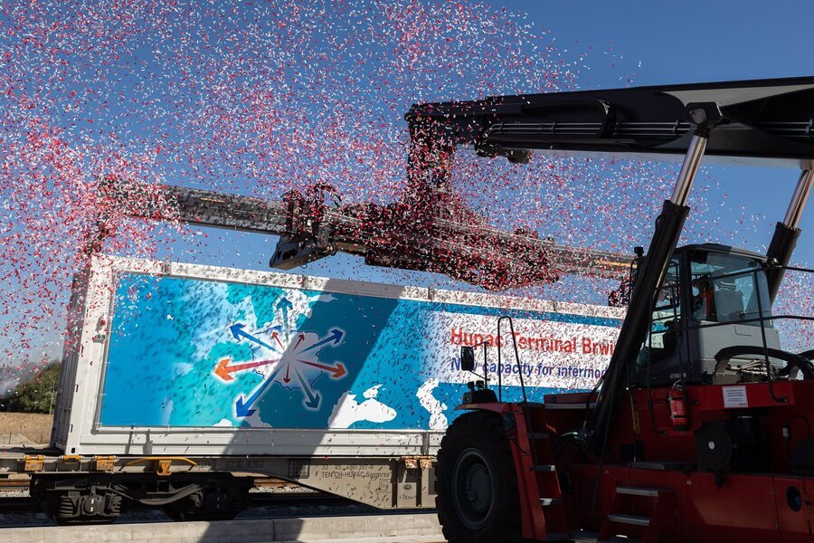 Hupac inaugurează terminalul de la Brwinów, Polonia