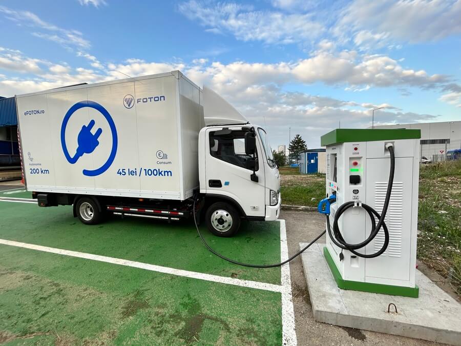 FOTON T5 – un vehicul pentru logistică urbană cu zero emisii