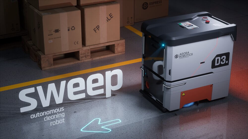 Sweep, primul robot autonom industrial 100% făcut în România