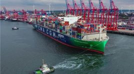 CMA CGM preia 20% din terminalul de containere EUROGATE Hamburg